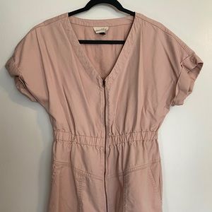 Pink Jean Dress